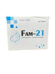 FAM-21 Tablets   (1 Box = 1 Strip)(1 Strip = 21 Tablets)