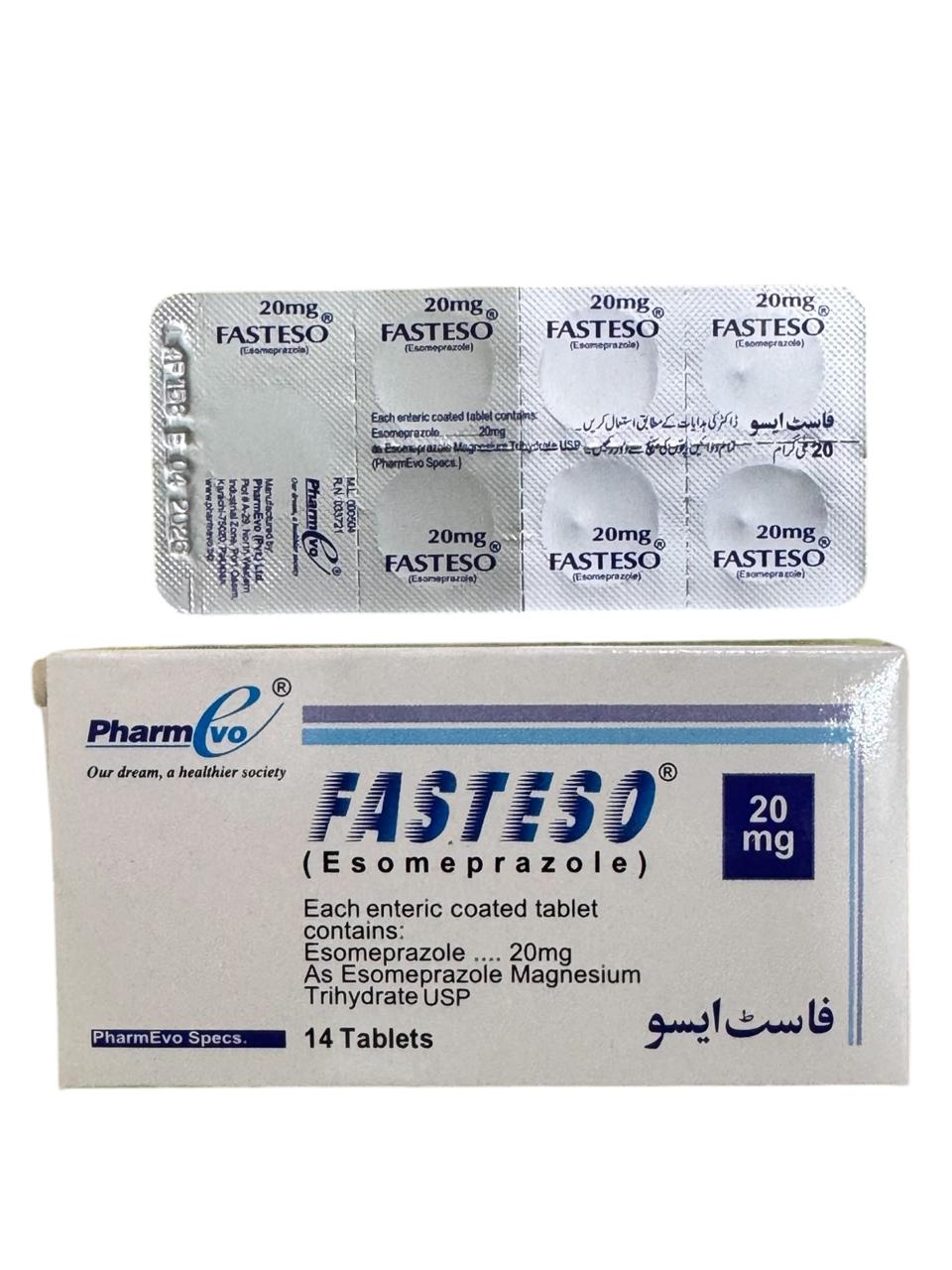 FASTESO Capsules 20Mg  (1 Strip = 7 Capsules)