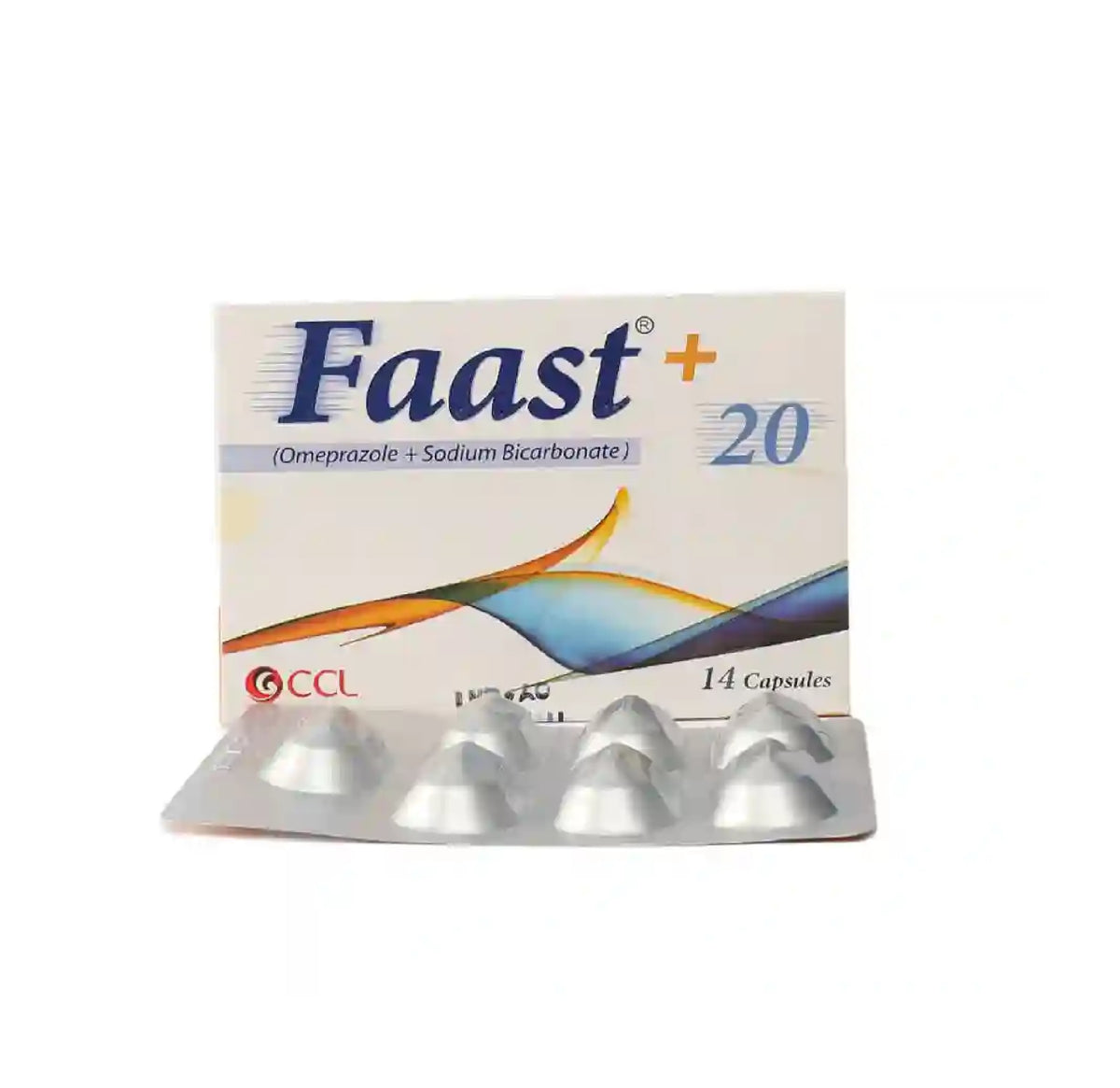 Faast + 20 Capsules 20/1100Mg (1 Strip = 7 Capsules)