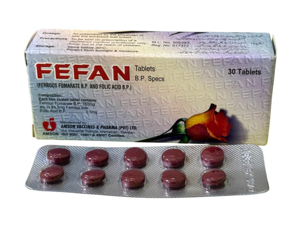 Fefan tablets ( 1 Strip = 10 Tablets ) – Multan Plus Pharmacy