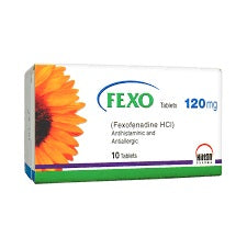 Fexo Tablets 60Mg (1 Box = 1 Strip)(1 Strip = 10 Tablets)