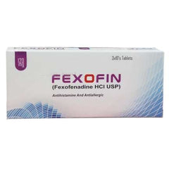 Fexofin Tablets 120Mg (1 Strip = 10 Tablets)