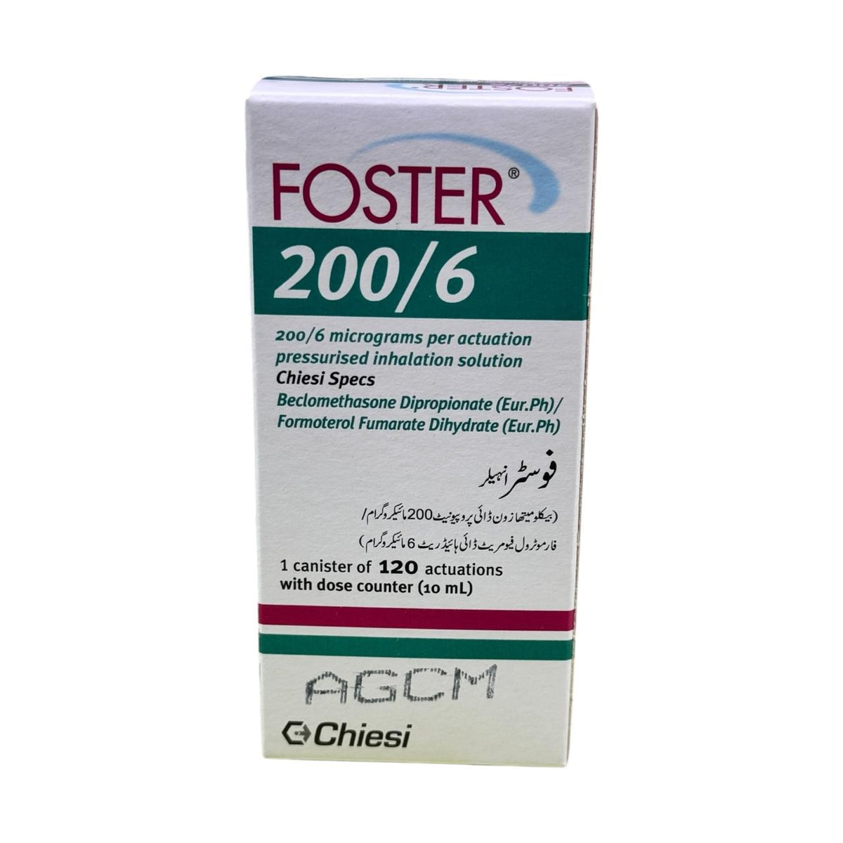 Fotra Inhaler Foster Inhaler 200Mcg/6Mcg 120 Actuations – Multan Plus Pharmacy
