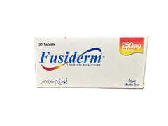 Fusiderm Tablets 250Mg (1 Strip = 10 Tablets)