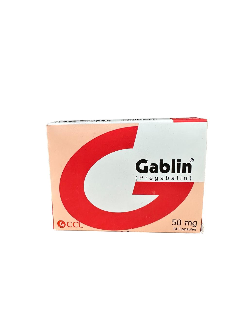 Gablin Capsules 50Mg (1 Strip = 7 Capsules)