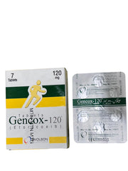 Gencox-120 Tablets 120Mg (1 Box = 7 Tablets)