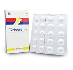 Gencox-60 Tablets 60Mg (1 Strip = 10 Tablets)