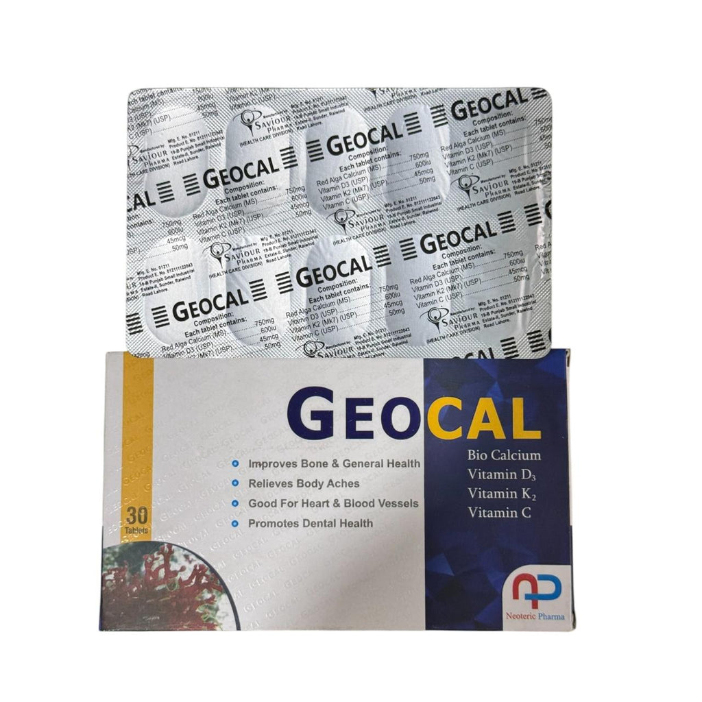 GeoCal Tablets ( 1 Strip = 10 Tablets ) – Multan Plus Pharmacy