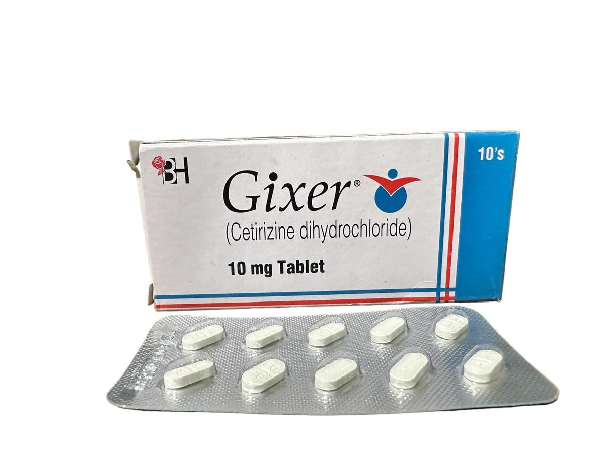 Gixer Tablets 10Mg (1 Box = 10 Tablets)