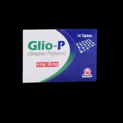 Glio-P Tablets 30Mg/4Mg (1 Strip = 7 Tablets)