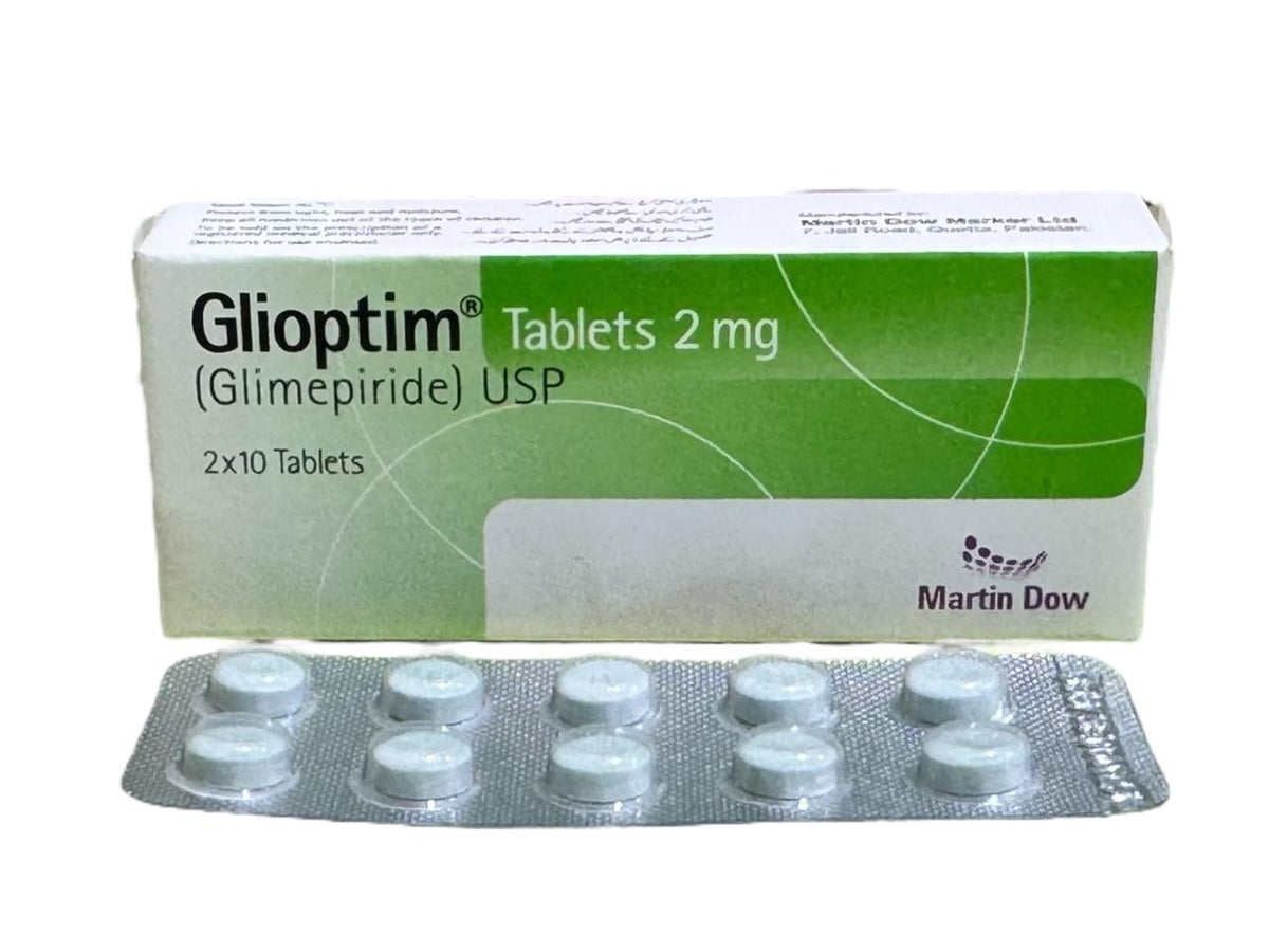 Glioptim Tablets 2Mg   (1 Strip =10 Tablets)