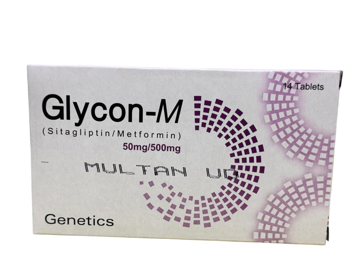 Glycon-M Tablets 50/500Mg  (1 Strip = 7 Tablets)