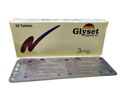 Glyset Tablets 3Mg (1 Strip = 10 Tablets)