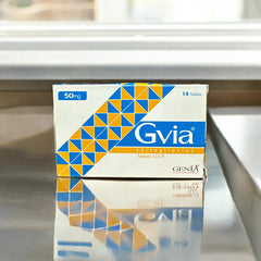 Gvia Tablets 50Mg (1 Box = 14 Tablets)