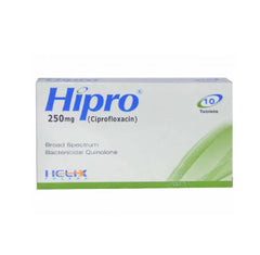 Hipro Tablets 250Mg (1 Box = 1 Strip)(1 Strip = 10 Tablets)