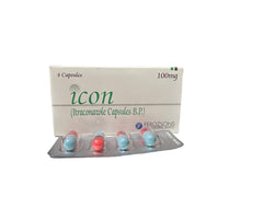 Icon Capsules 100Mg (1 Box  = 4 Capsules)