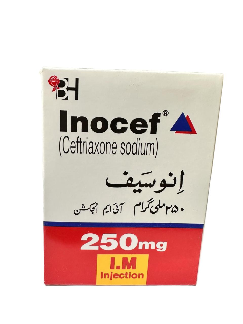 Inocef IM Injection 250Mg (1 Box = 1 Injection) – Multan Plus Pharmacy