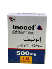 Inocef IM  Injection 500Mg  (1 Box = 1 Injection)