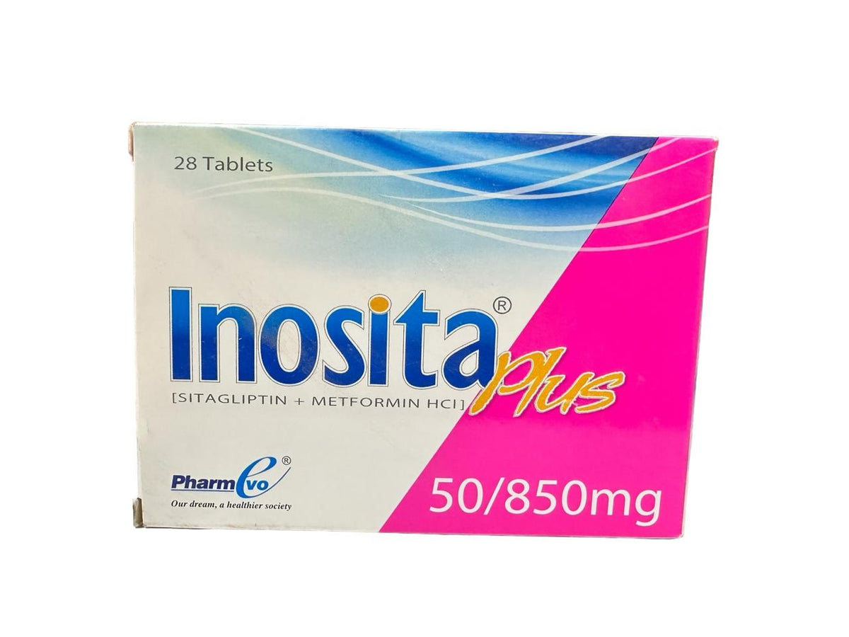 Inosita Plus Tablets 50/850Mg (1 Strip = 7 Tablets)