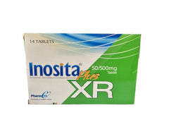 Inosita Plus Xr Tablets 50Mg/500Mg  (1 Strip = 7 Tablets)