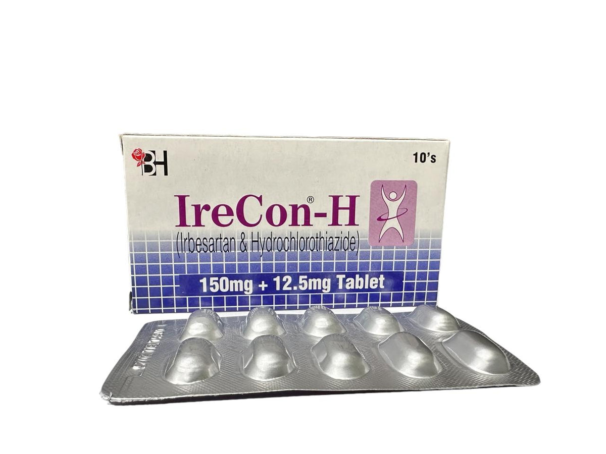 Irecon Tablet Irecon-H Tablets 150/12.5Mg (1 Box = 10 Tablets) – Multan Plus Pharmacy