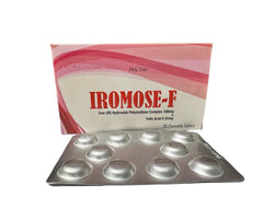 Iromose-F Tablets 100Mg/0.35Mg (1 Strip = 10 Tablets)