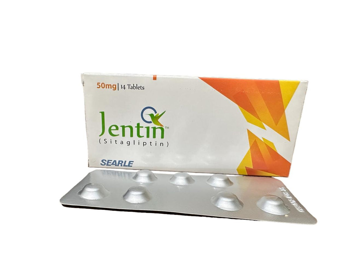 Jentin Tablets 50Mg (1 Strip = 7 Tablets)