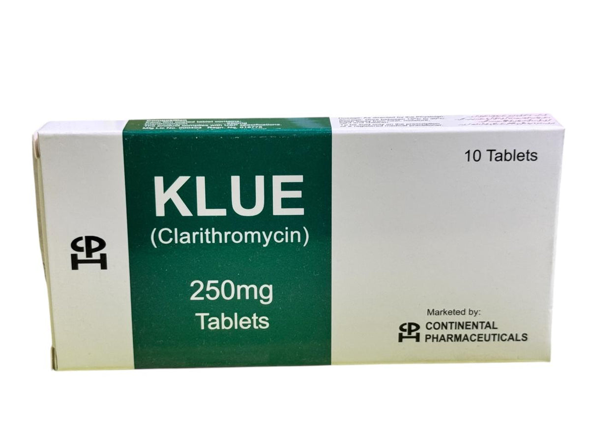 KLUE Tablets 250Mg (1 Box = 1 Strip)(1 Strip = 10 Tablets)