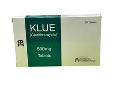 KLUE Tablets 500Mg (1 Box = 1 Strip)(1 Strip = 10 Tablets)