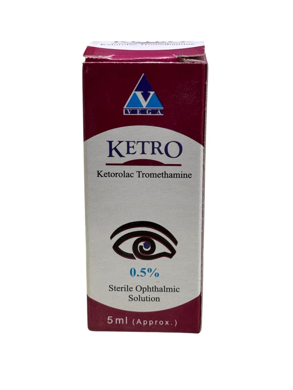 Ketro Eye Drops 5Ml