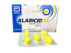 Klaricid Xl Tablets 500Mg (1 Box  = 5 Tablets)