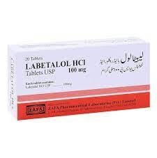 Labetalol Hcl Tablets 100Mg (1 Strip = 10 Tablets)
