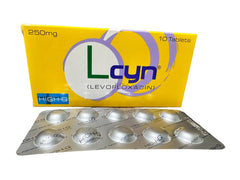 Lcyn Tablets 250Mg (1 Box  = 10 Tablets)