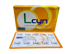 Lcyn Tablets 500Mg (1 Box  = 10 Tablets)