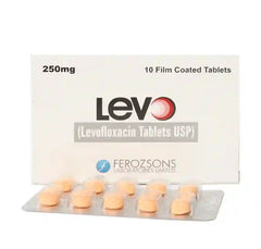 Levo Tablets 250Mg   (1 Strip = 10 Tablets)