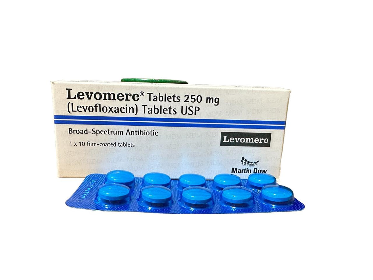 Levomerc Tablets 250Mg (1 Box = 10 Tablets)