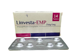 Linvesta-EMP Tablets 25/5Mg (1 Strip = 7 Tablets)