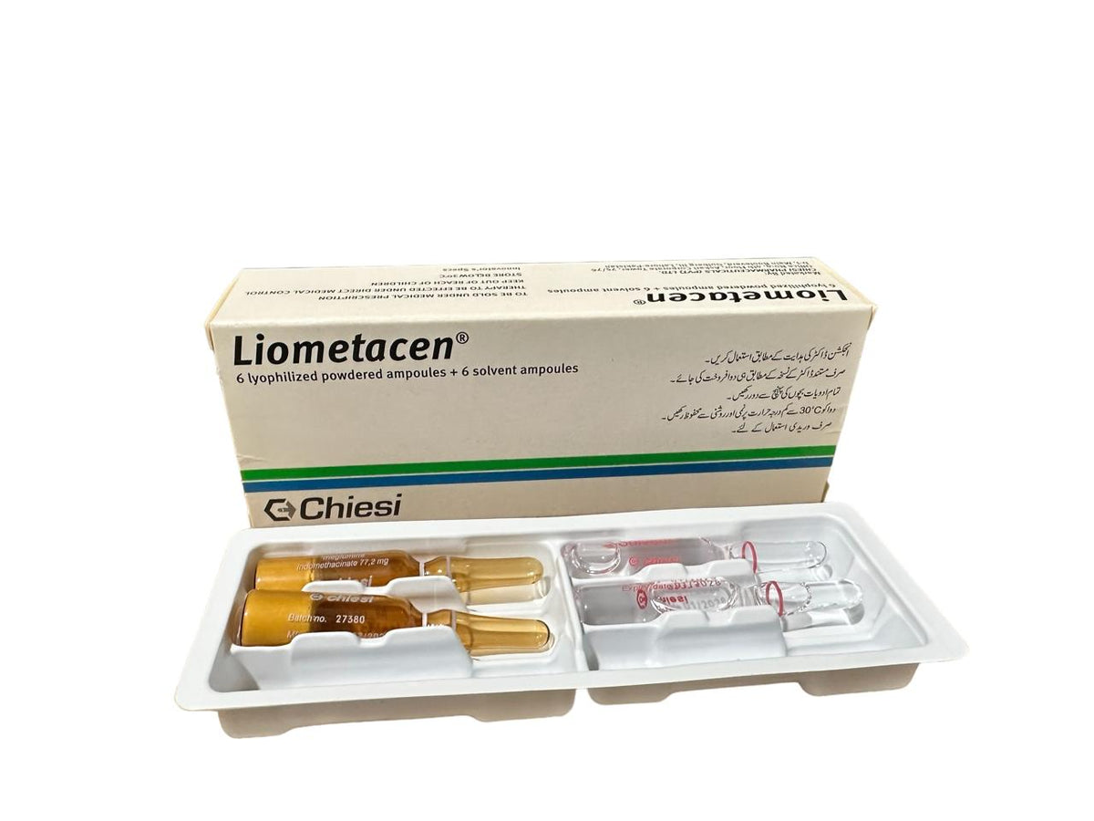 Liometacen Injection 50Mg (1 Box = 6 Ampoules)