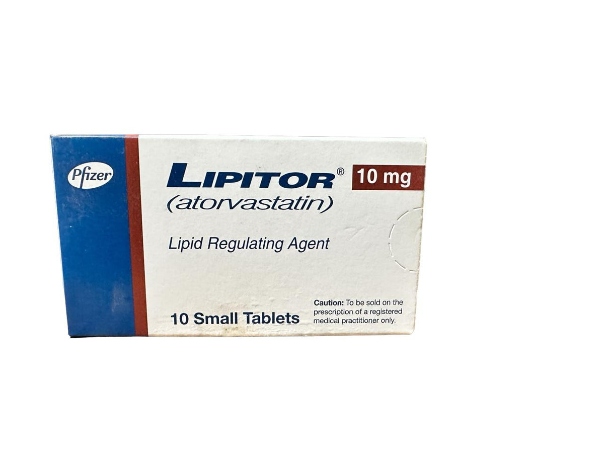 Lipitor Tablets 10Mg (1 Box = 10 Tablets)