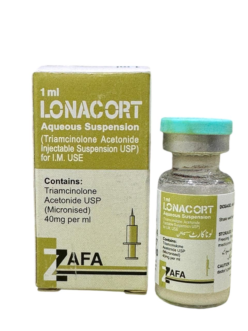 Lonacort Im Injection 40Mg 1Ml