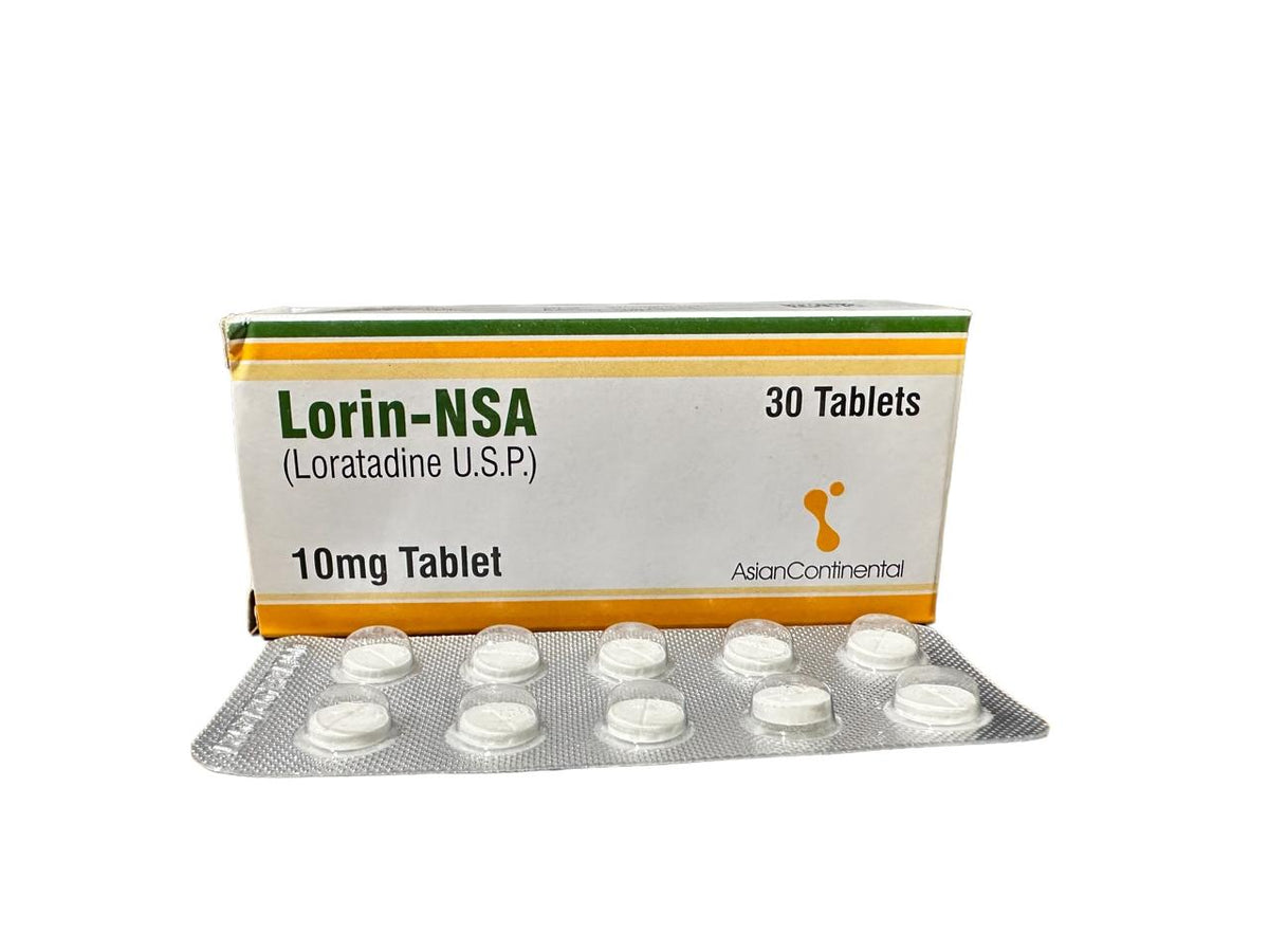 Lorin-Nsa Tablets 10Mg (1 Strip = 10 Tablets)