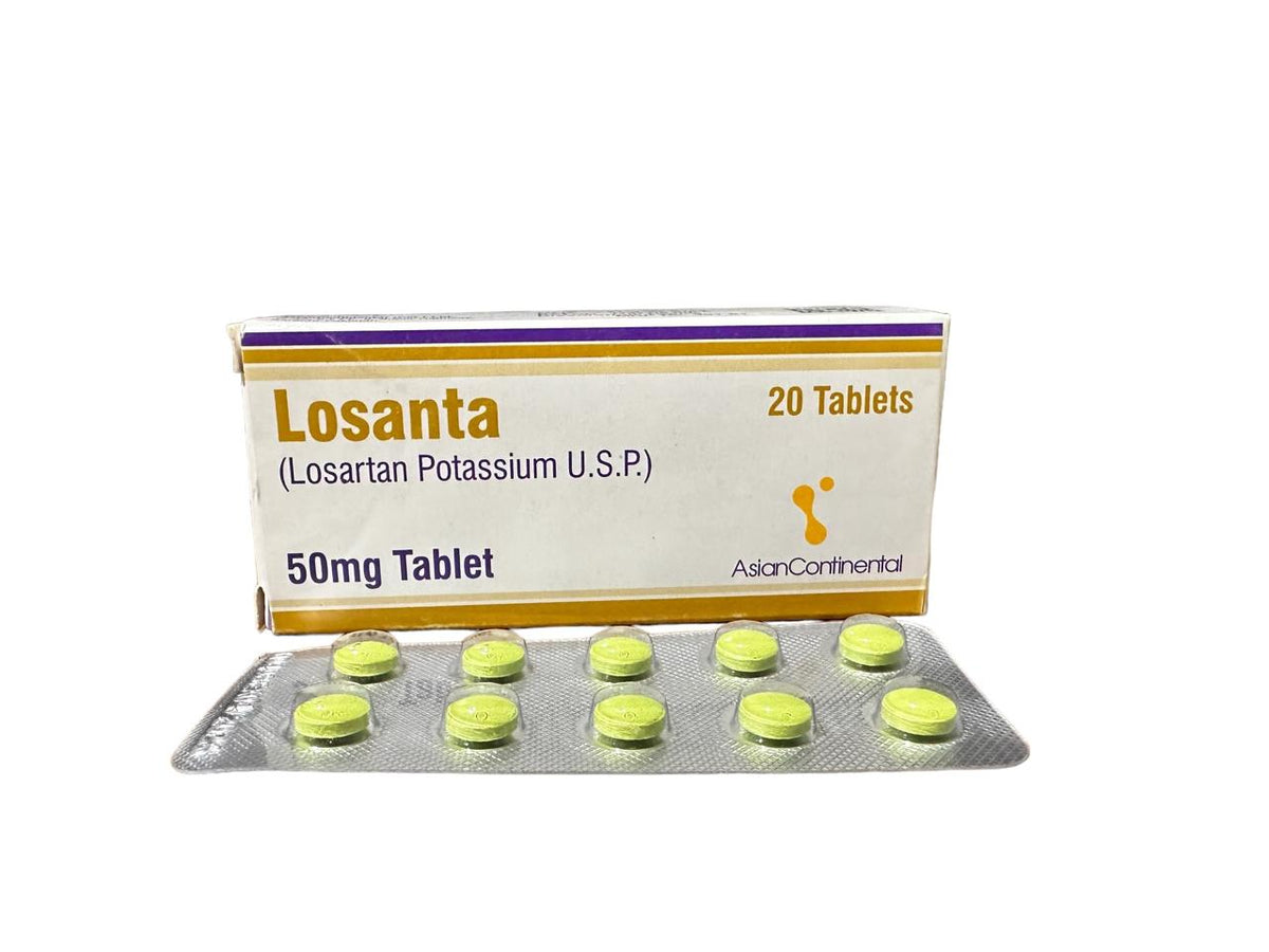 Losanta Tablets 50Mg (1 Strip = 10 Tablets)