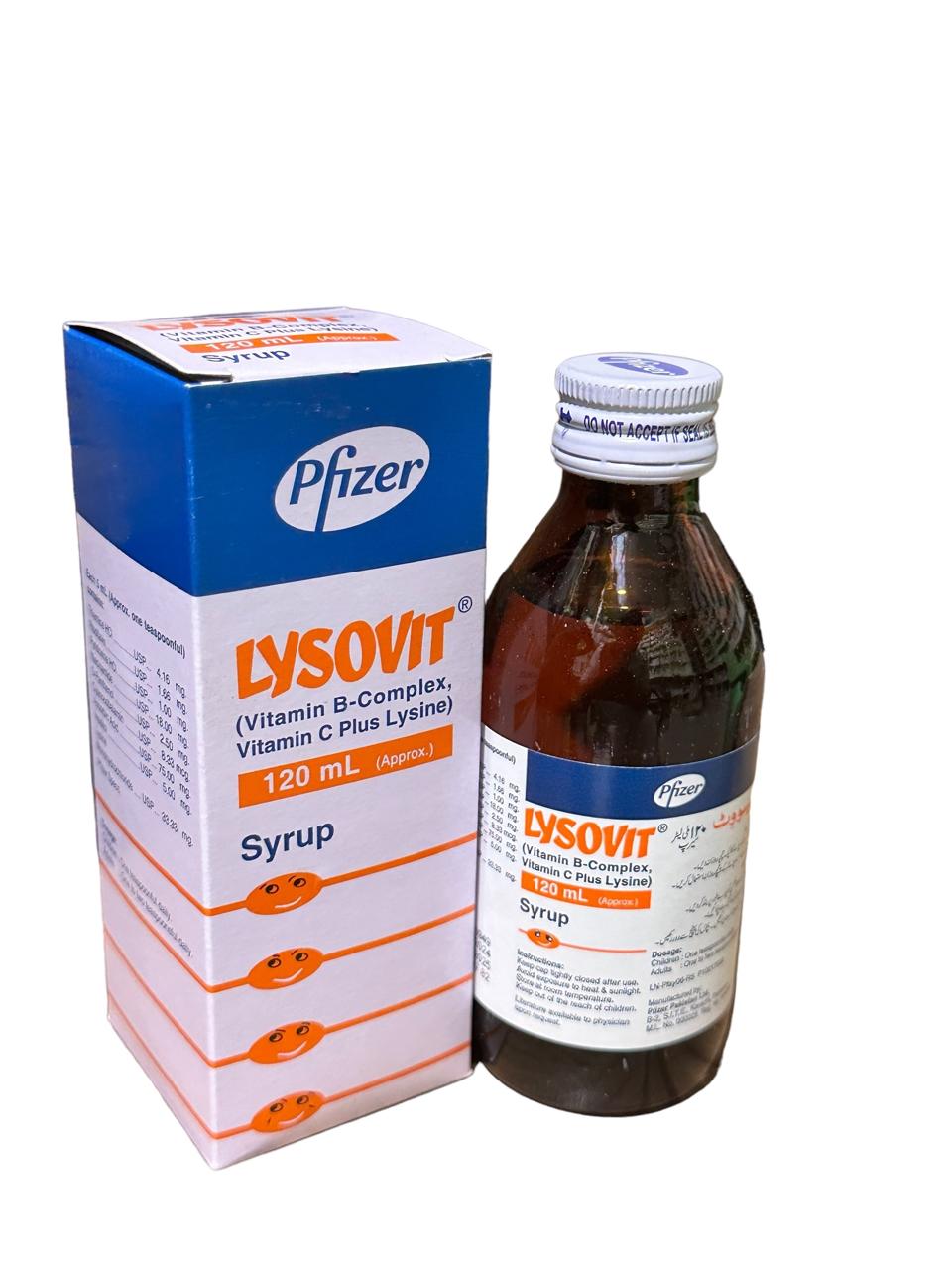 Lysovit Syrup 120Ml