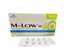 M-Low Tablets 5Mg (1 Strip = 10 Tablets)