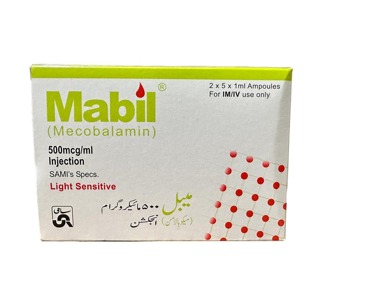 Mabil Im/Iv Injection 500Mcg/Ml (1 Box = 10 Ampoules)