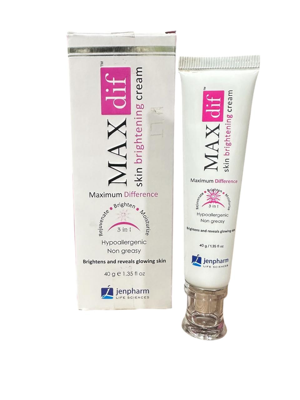 MAX dif Skin Brightening Cream