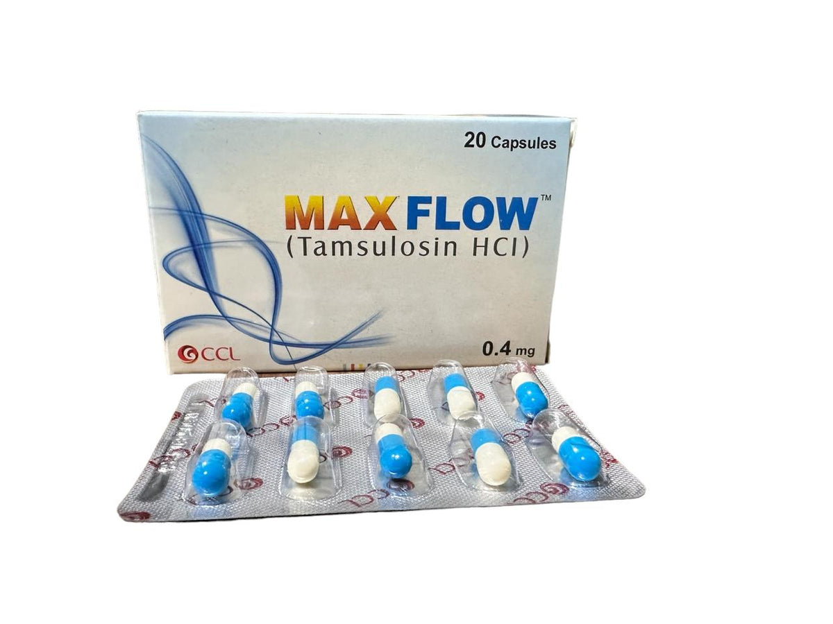 Maxflow Capsules 0.4Mg (1 Strip = 10 Capsules)