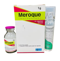 Meroque Iv Injection 1g (1 Box = 1 Injection)