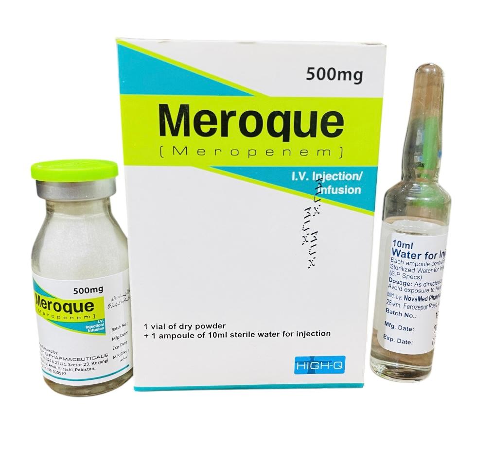 Meroque Iv Injection 500mg (1 Box = 1 Injection