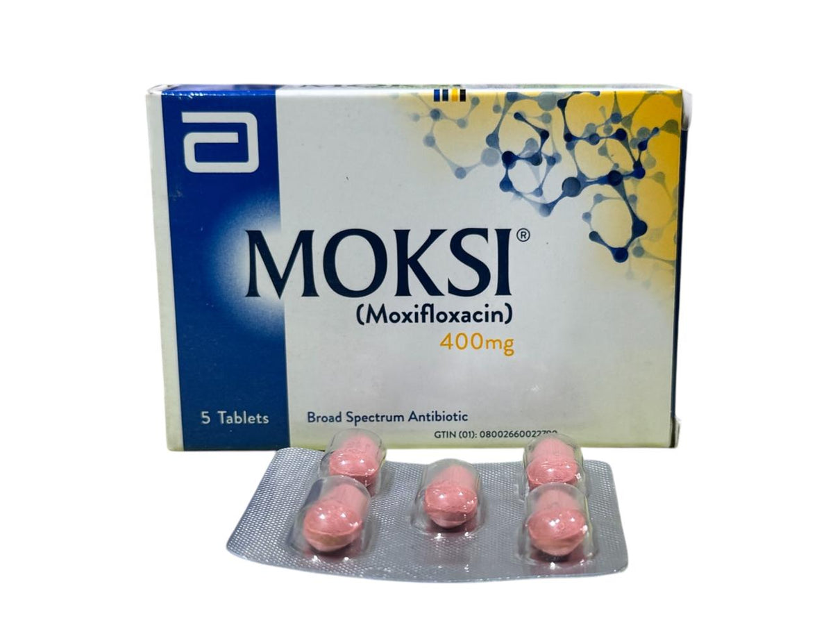 MOKSI Tablets 400Mg (1 Box  = 5 Tablets)